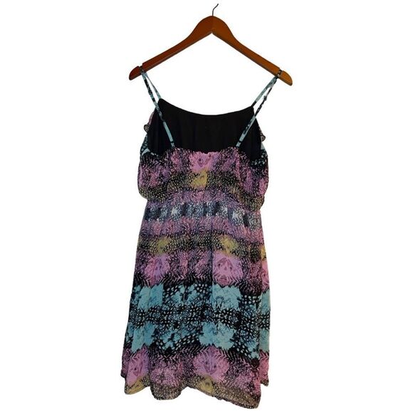 Y2K VTG Charlotte Russe Chiffon Dress Size Large - Picture 4 of 7